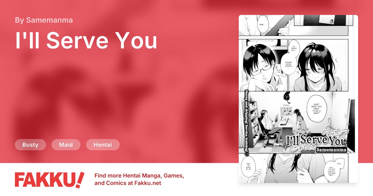 I'll Serve You Hentai by Samemanma - FAKKU