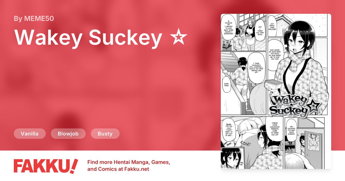 Wakey Suckey ☆ Hentai by MEME50 - FAKKU