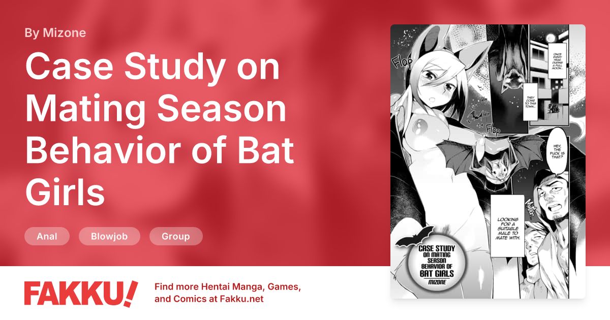Case Study on Mating Season Behavior of Bat Girls Hentai by Mizone - FAKKU