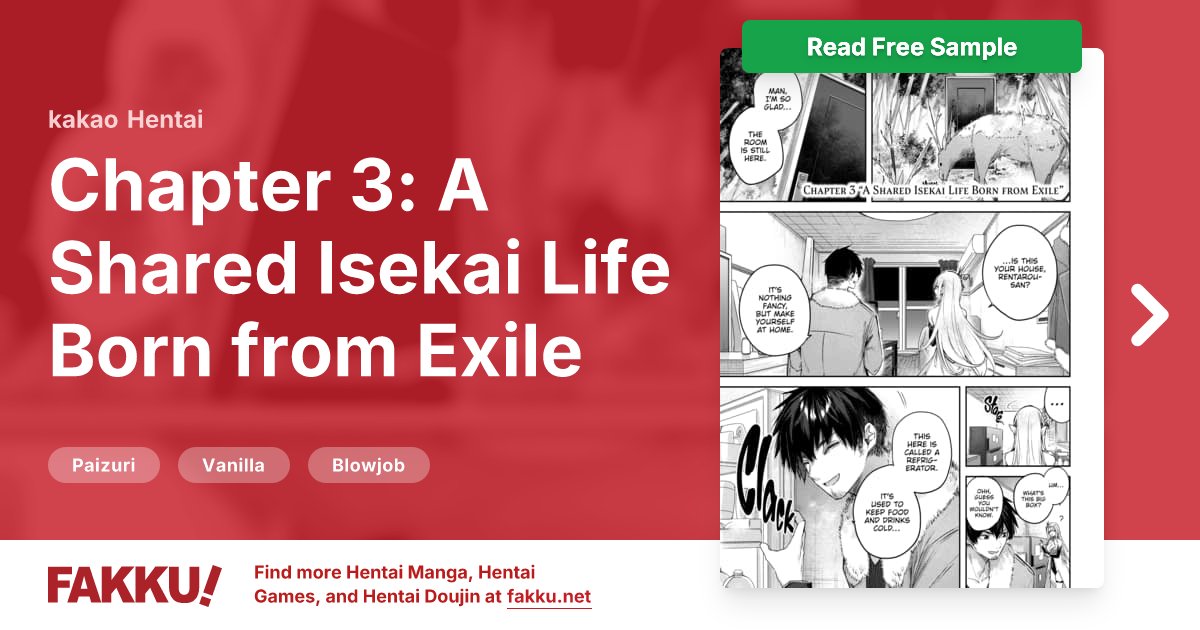  Chapter 3: A Shared Isekai Life Born from Exile Hentai by kakao - FAKKU