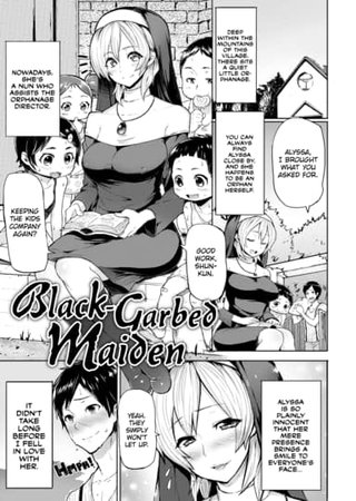 Black-Garbed Maiden Hentai Cover Image