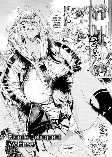 Blonde Delinquent Wolfineer
