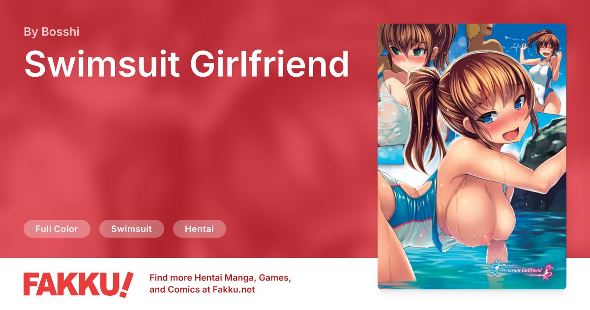 Swimsuit Girlfriend Hentai by Bosshi - FAKKU