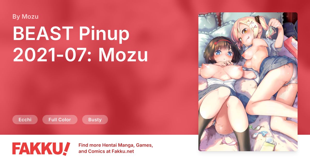 BEAST Pinup 2021-07: Mozu Hentai by Mozu - FAKKU