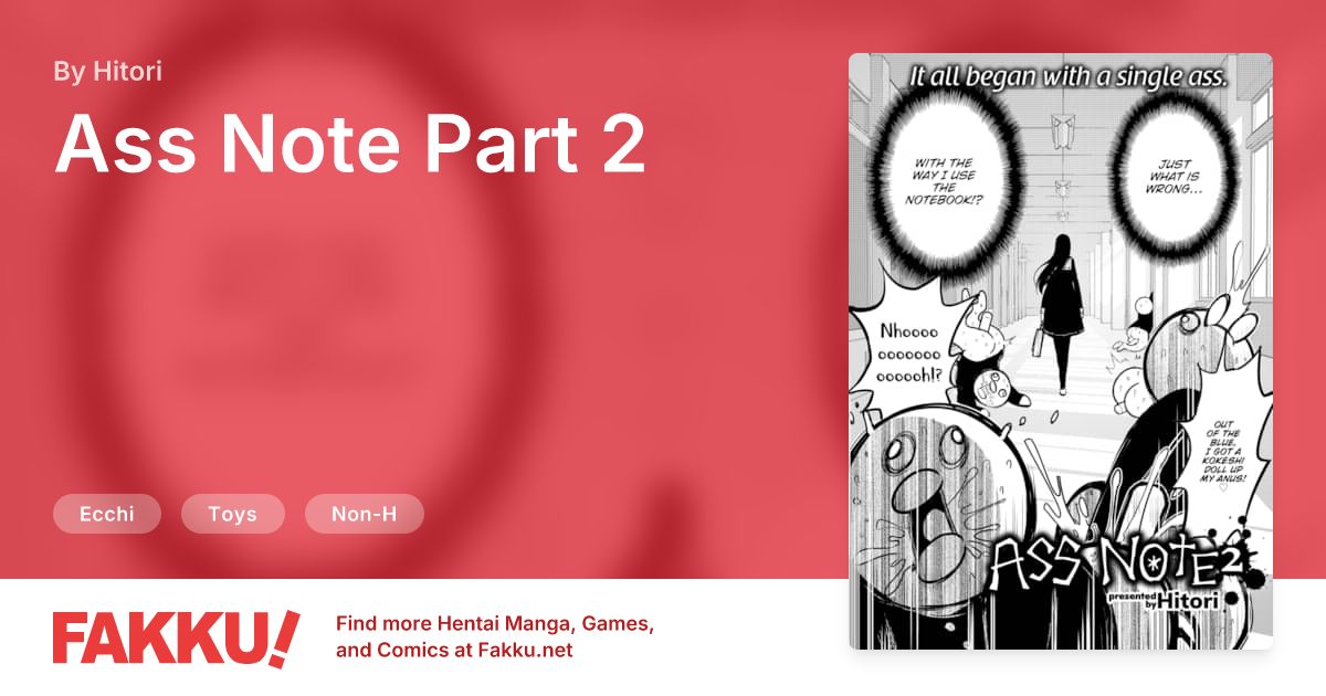 Ass Note Part 2 Hentai by Hitori - FAKKU