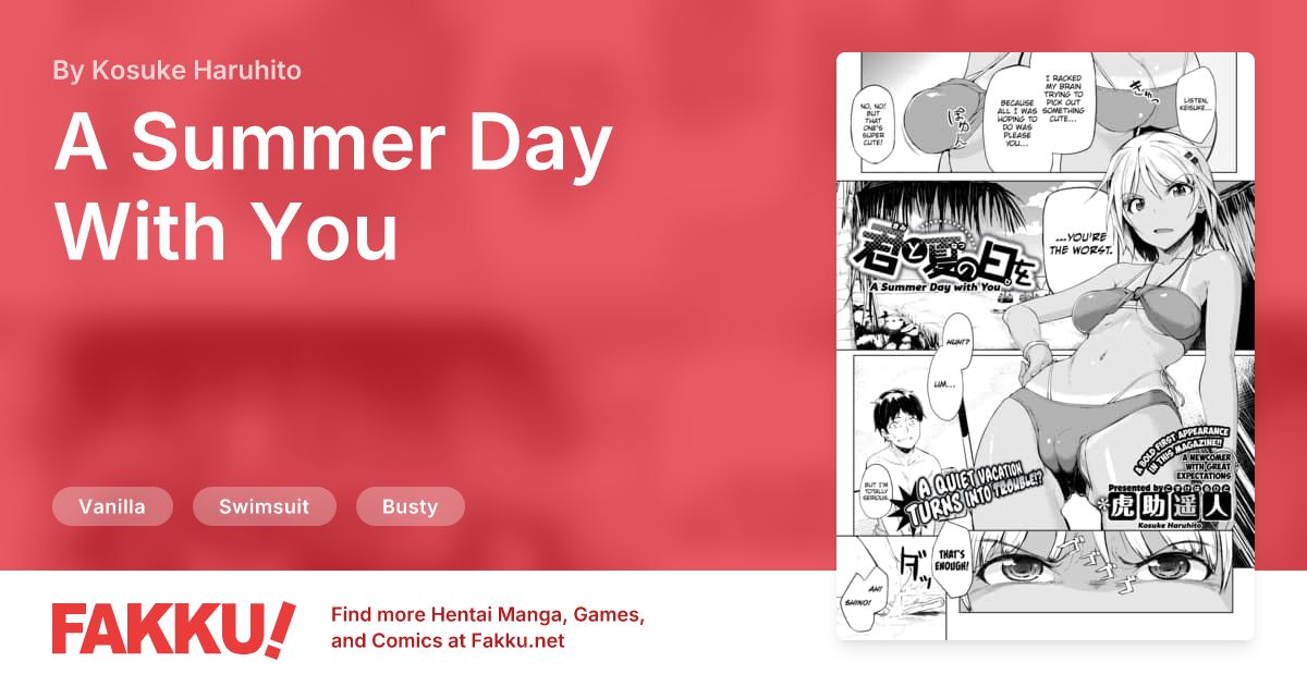 A Summer Day With You Hentai by Kosuke Haruhito - FAKKU