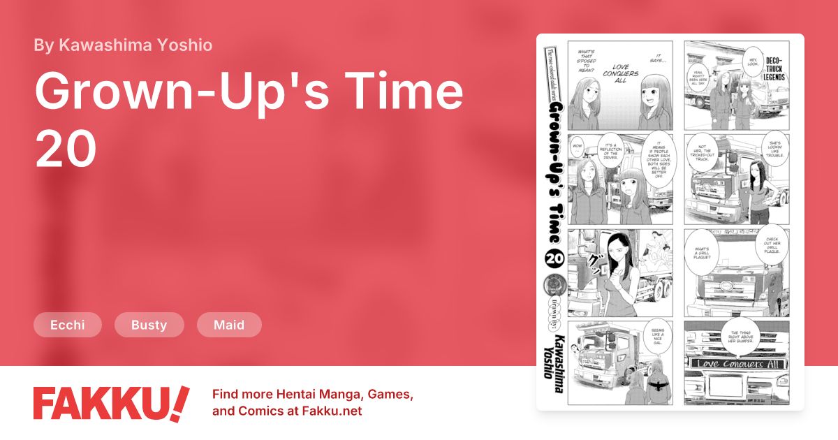 Grown-Up's Time 20 Hentai by Kawashima Yoshio - FAKKU