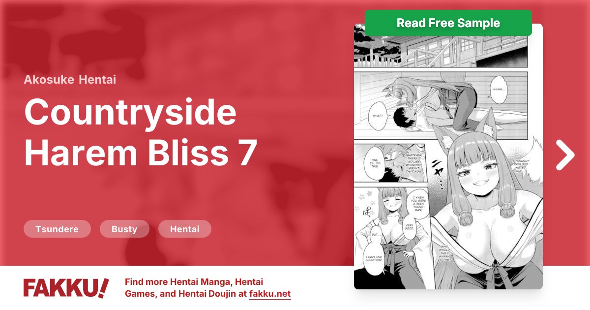  Countryside Harem Bliss 7 Hentai by Akosuke - FAKKU