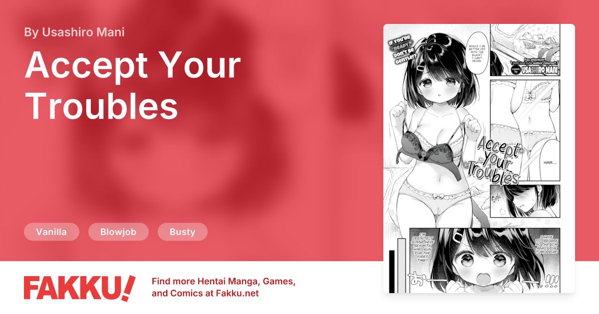 Accept Your Troubles Hentai by Usashiro Mani - FAKKU