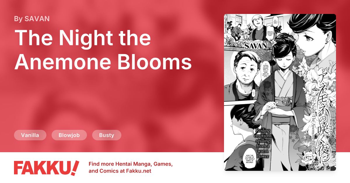 The Night the Anemone Blooms Hentai by SAVAN - FAKKU