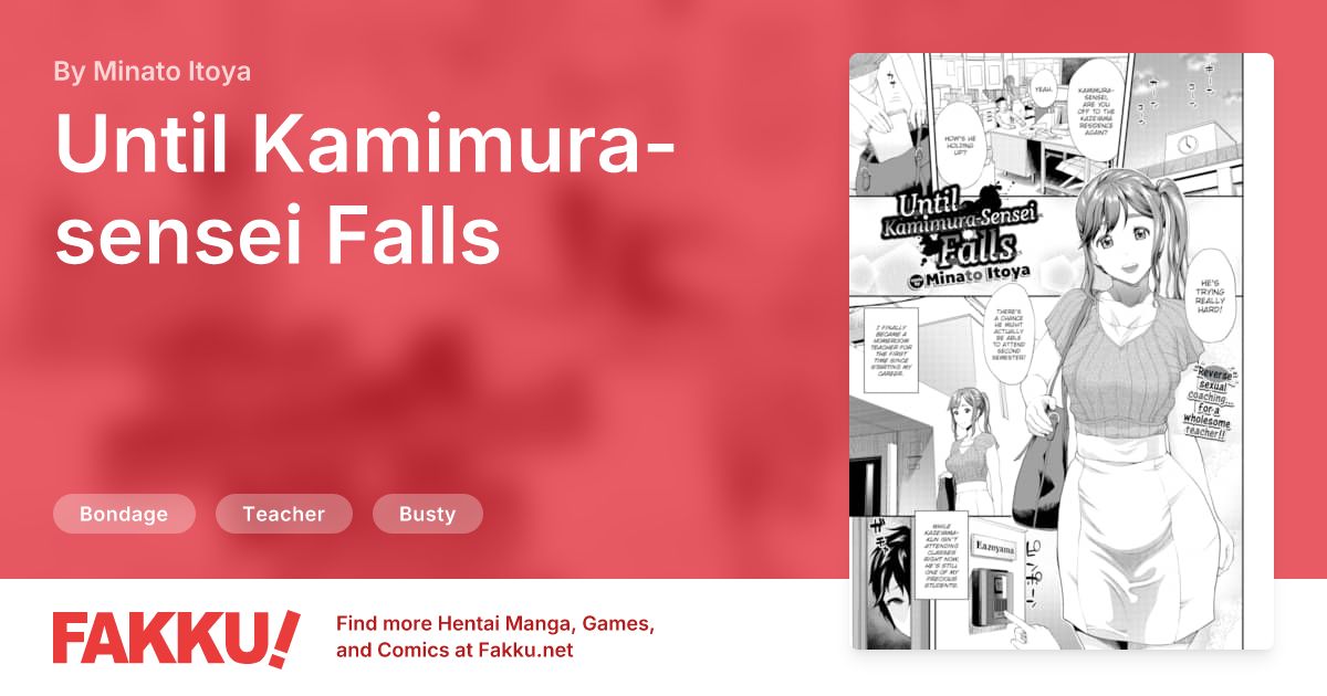 Until Kamimura-sensei Falls Hentai by Minato Itoya - FAKKU