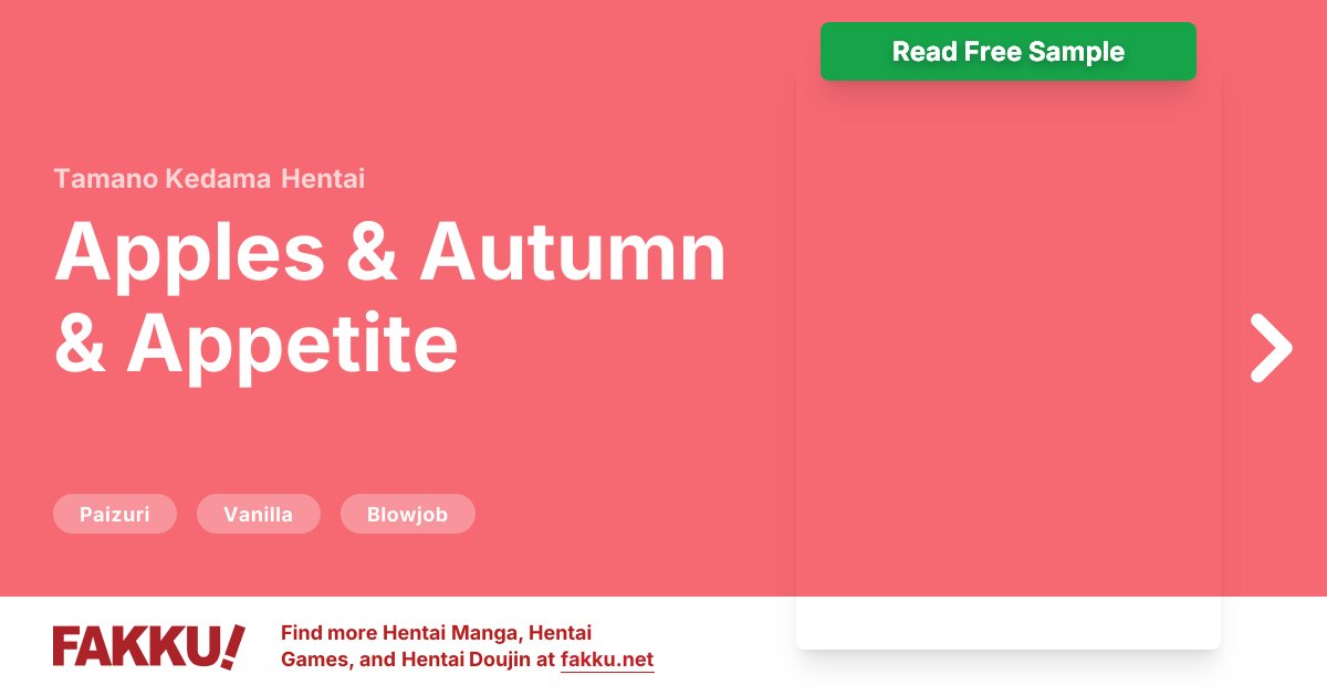  Apples &amp; Autumn &amp; Appetite Hentai by Tamano Kedama - FAKKU