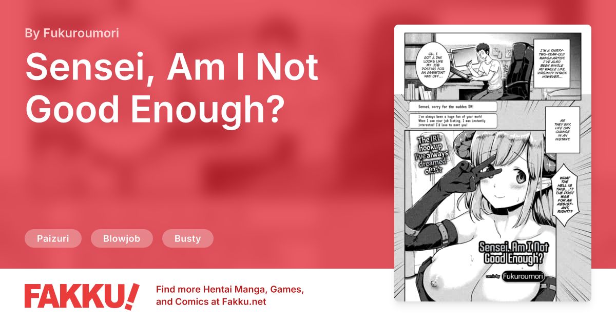 Sensei, Am I Not Good Enough? Hentai by Fukuroumori - FAKKU