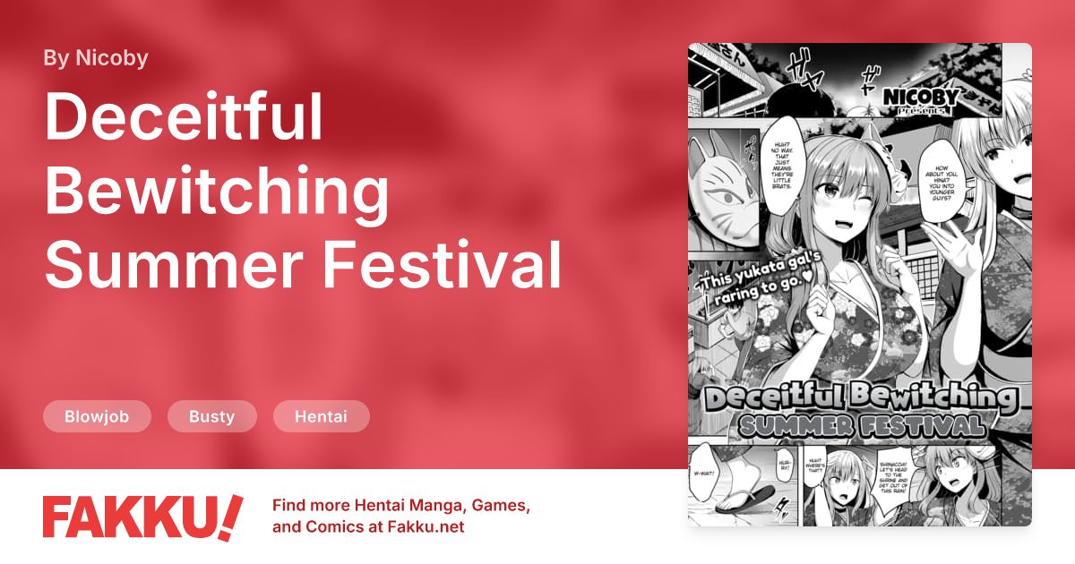Deceitful Bewitching Summer Festival Hentai by Nicoby - FAKKU
