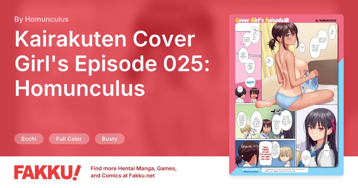 Kairakuten Cover Girl's Episode 025: Homunculus Hentai by Homunculus - FAKKU