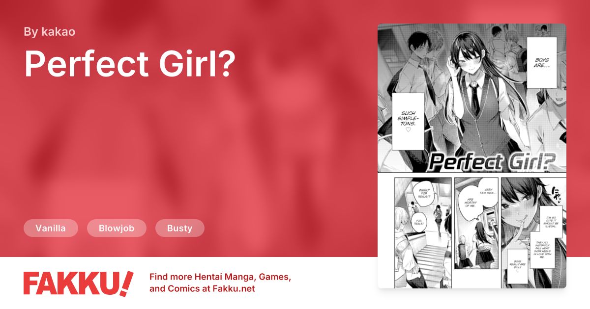 Perfect Girl? Hentai by kakao - FAKKU