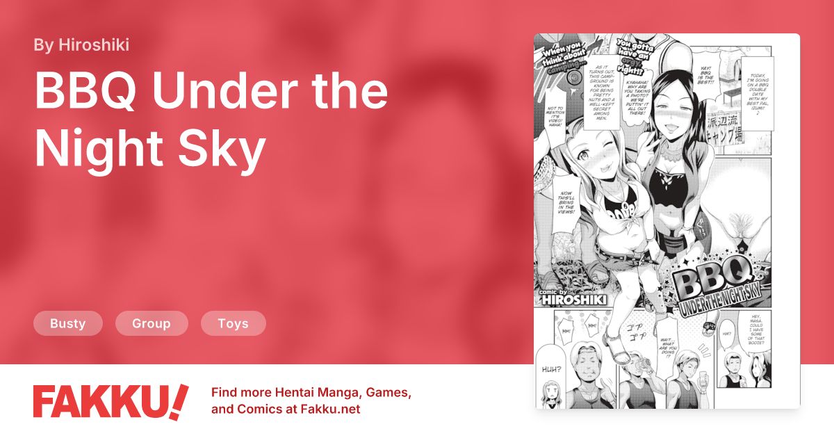 BBQ Under the Night Sky Hentai by Hiroshiki - FAKKU