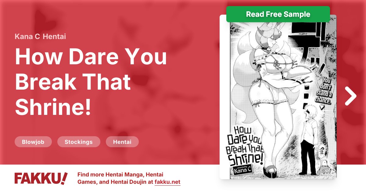  How Dare You Break That Shrine! Hentai by Kana C - FAKKU