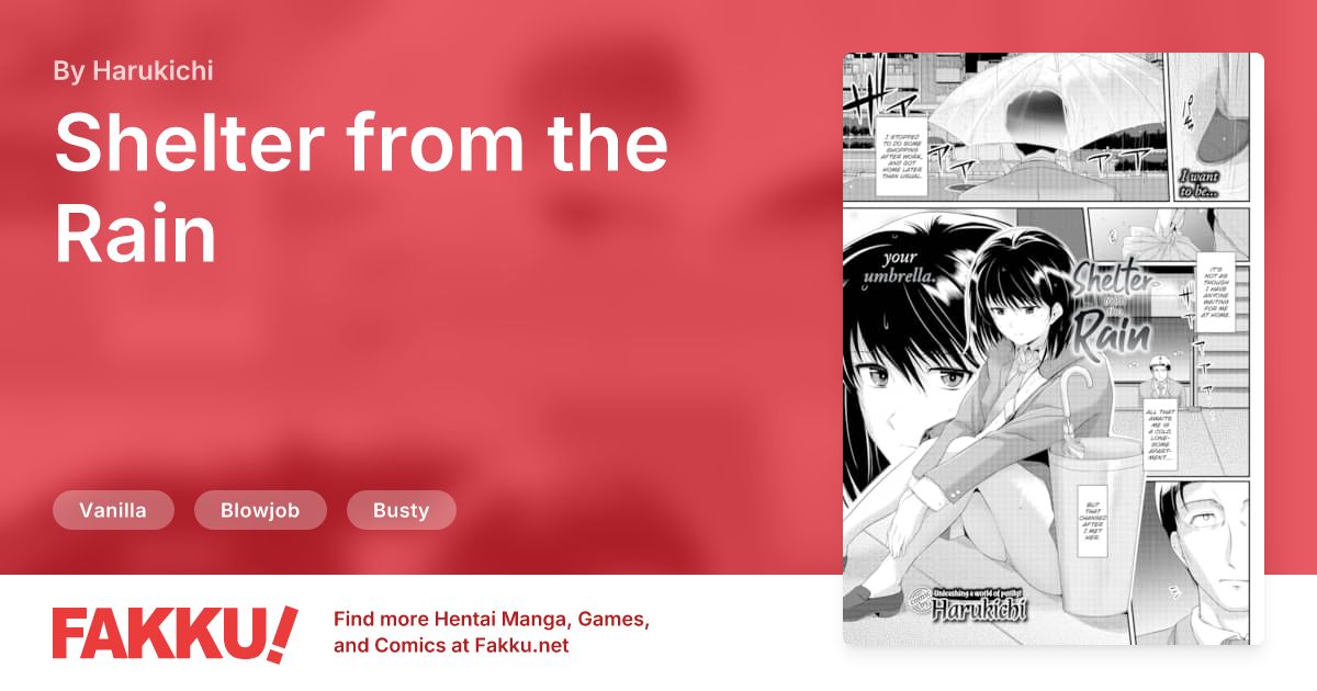 Shelter from the Rain Hentai by Harukichi - FAKKU