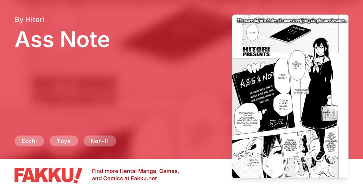 Ass Note Hentai by Hitori - FAKKU