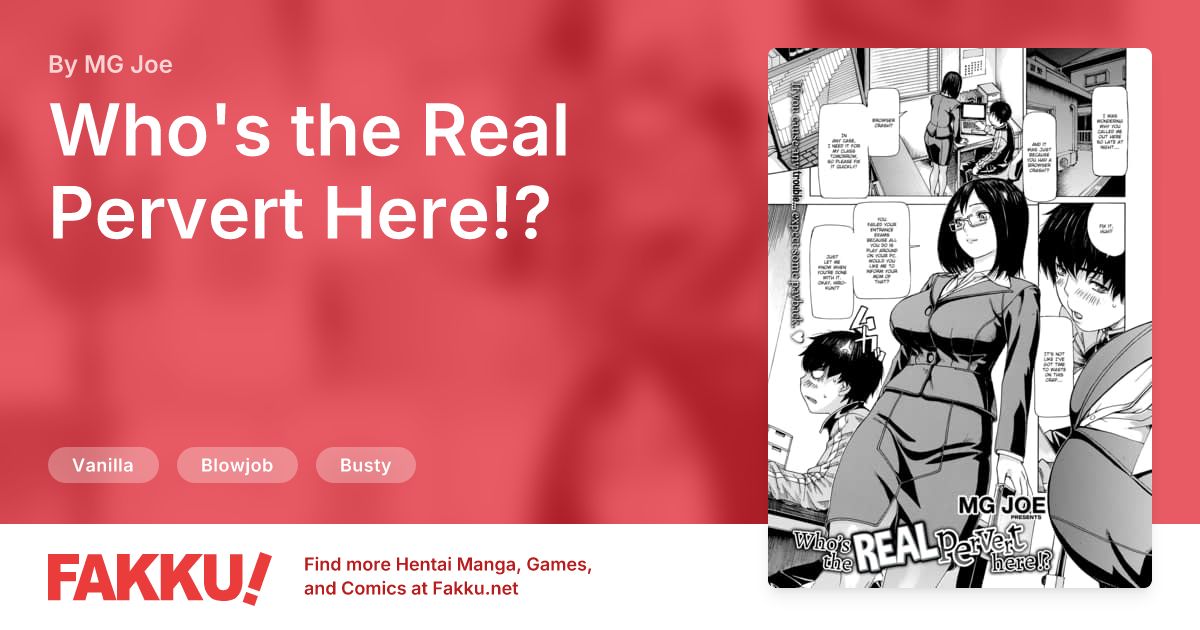 Who's the Real Pervert Here!? Hentai by MG Joe - FAKKU