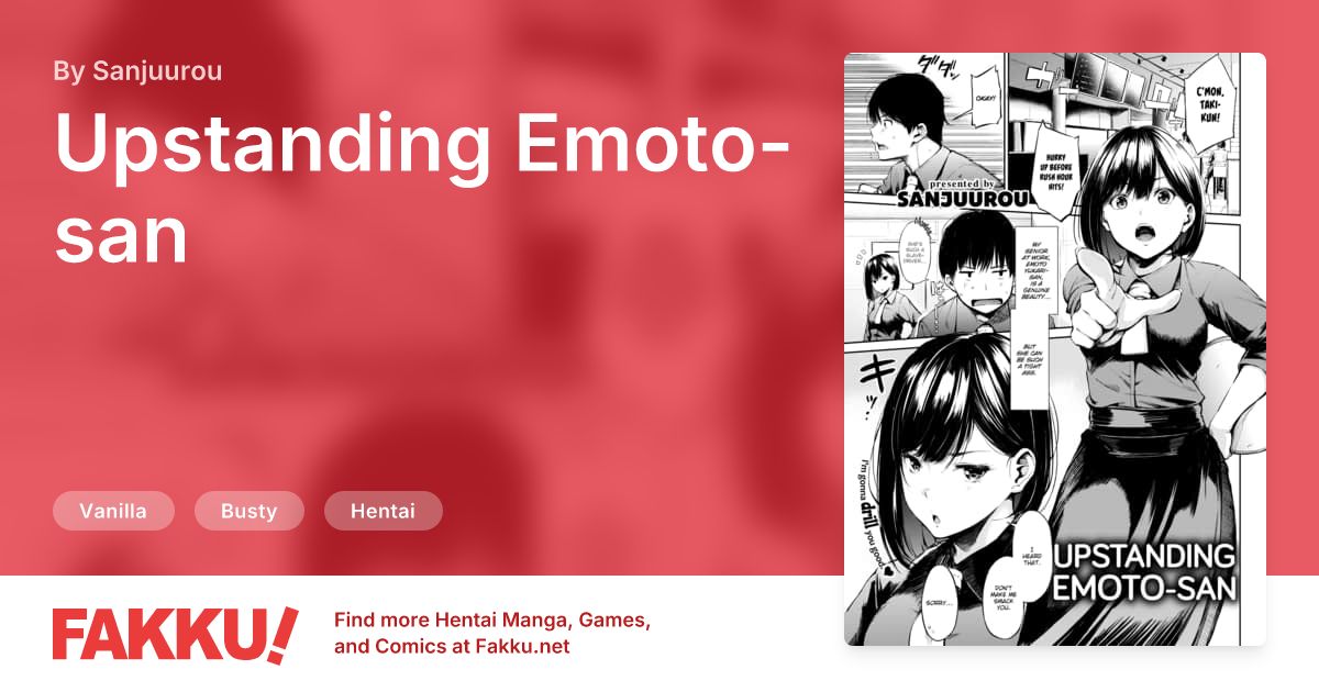 Upstanding Emoto-san Hentai by Sanjuurou - FAKKU