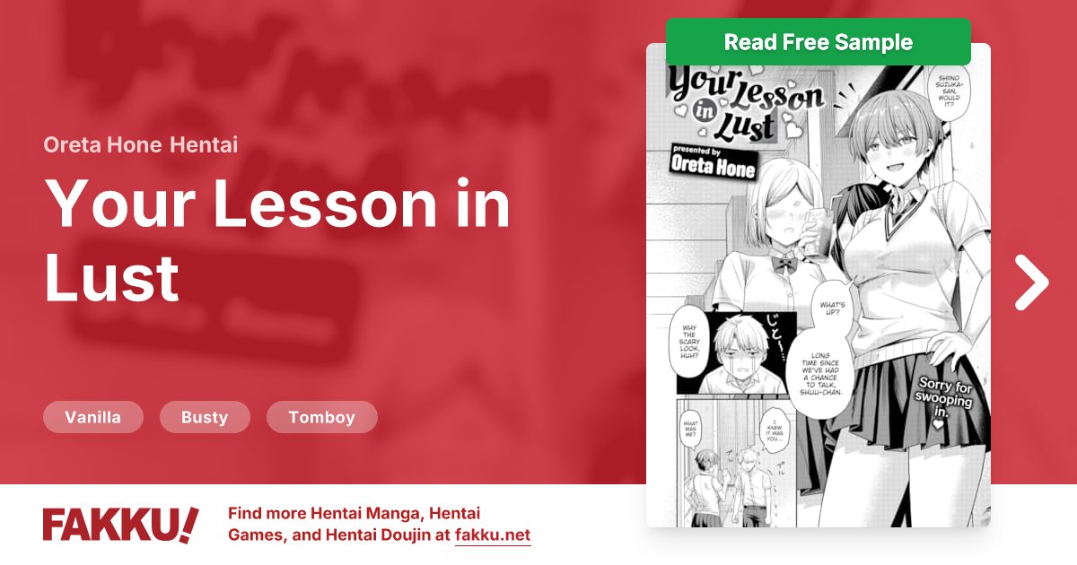  Your Lesson in Lust Hentai by Oreta Hone - FAKKU