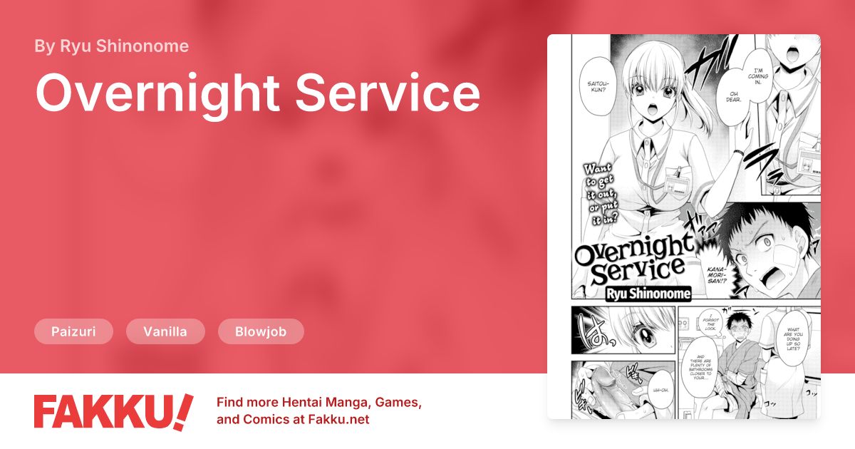 Overnight Service Hentai by Ryu Shinonome - FAKKU