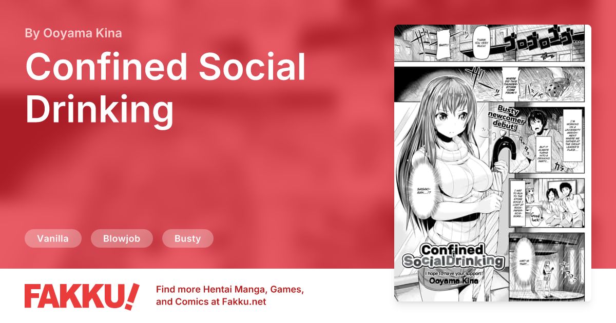 Confined Social Drinking Hentai by Ooyama Kina - FAKKU