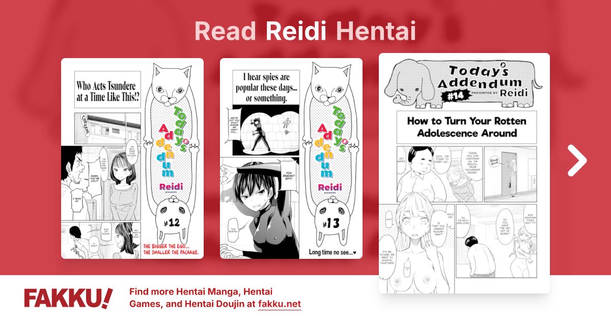 Read and download English hentai manga and doujin by Reidi on FAKKU! Featuring popular hentai like How We Cope With Corporate Compliance and Today's Addendum.