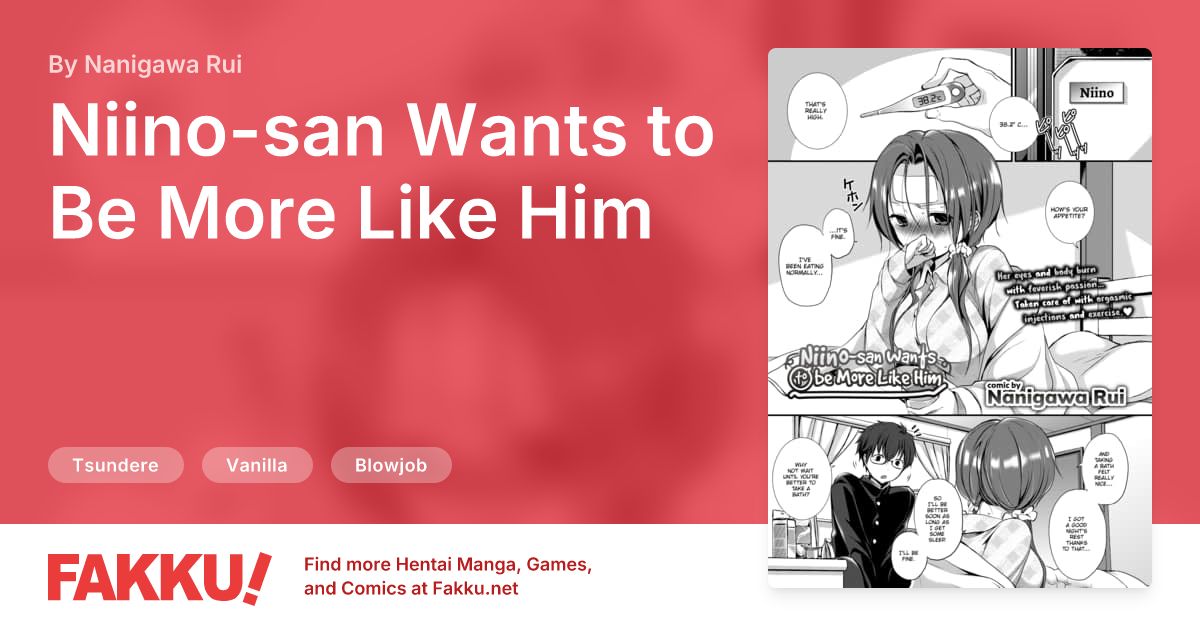 Niino-san Wants to Be More Like Him Hentai by Nanigawa Rui - FAKKU