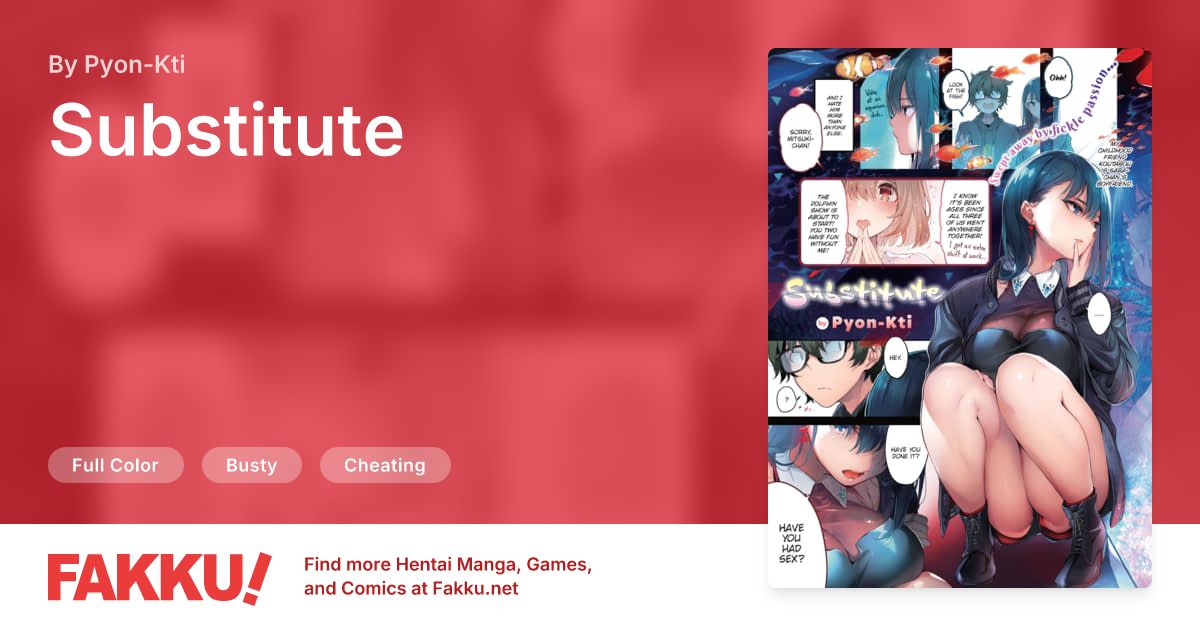 Substitute Hentai by Pyon-Kti - FAKKU