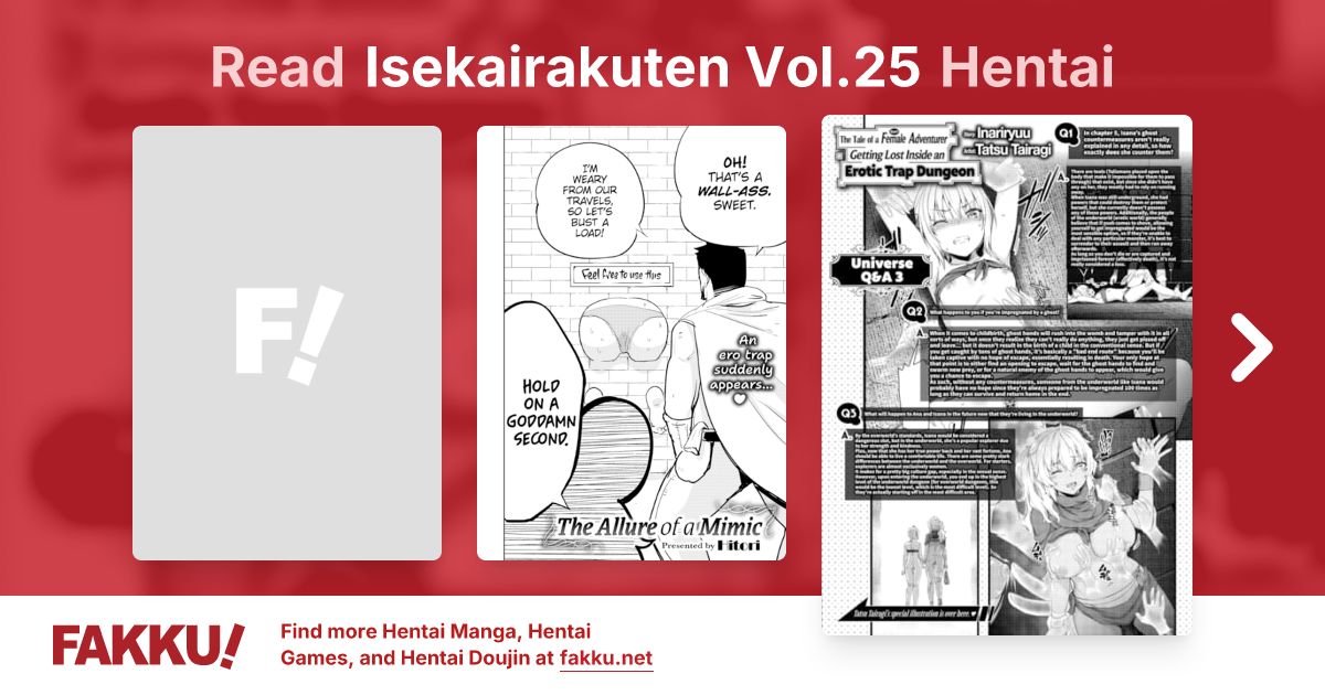 Isekairakuten Vol.25 Hentai - FAKKU