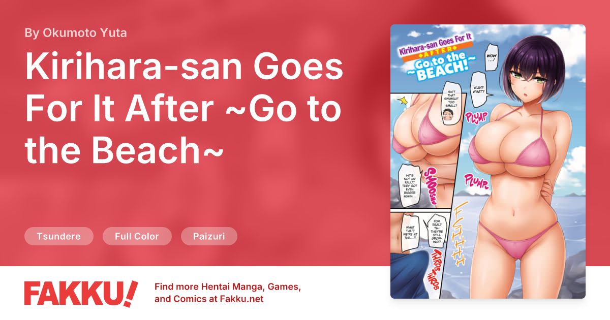 Kirihara-san Goes For It After ~Go to the Beach~ Hentai by Okumoto Yuta - FAKKU