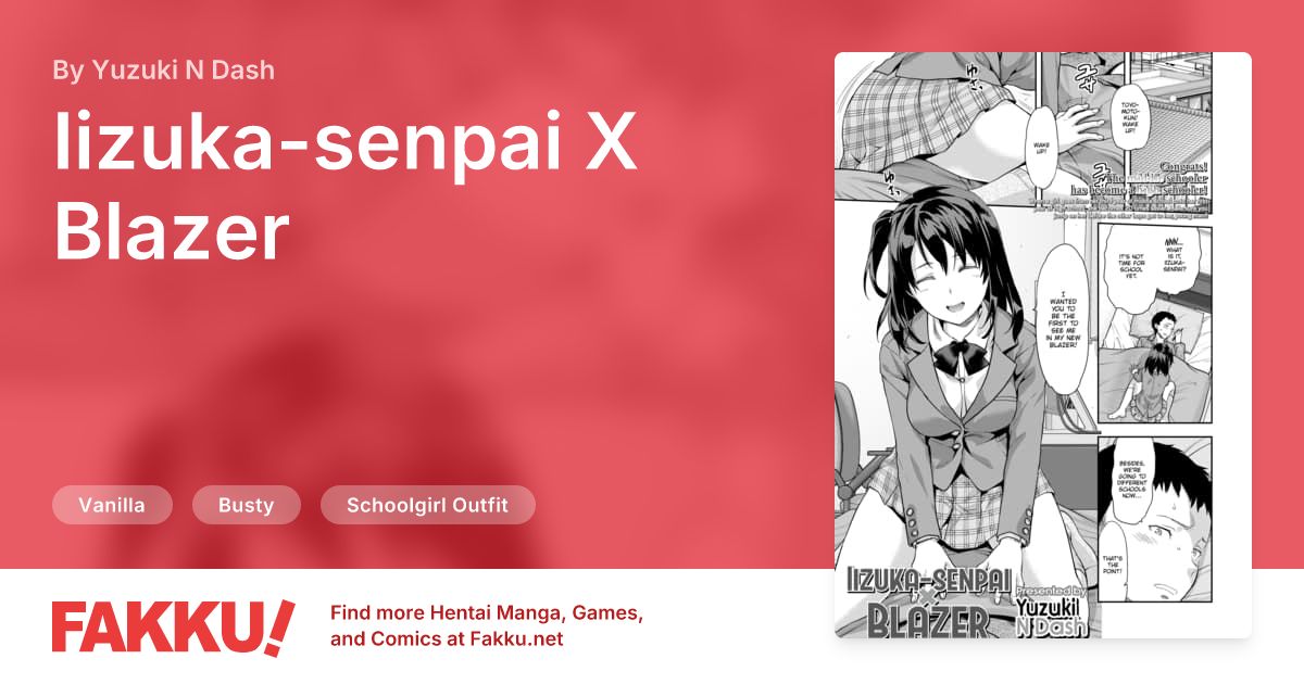 Iizuka-senpai X Blazer Hentai by Yuzuki N Dash - FAKKU