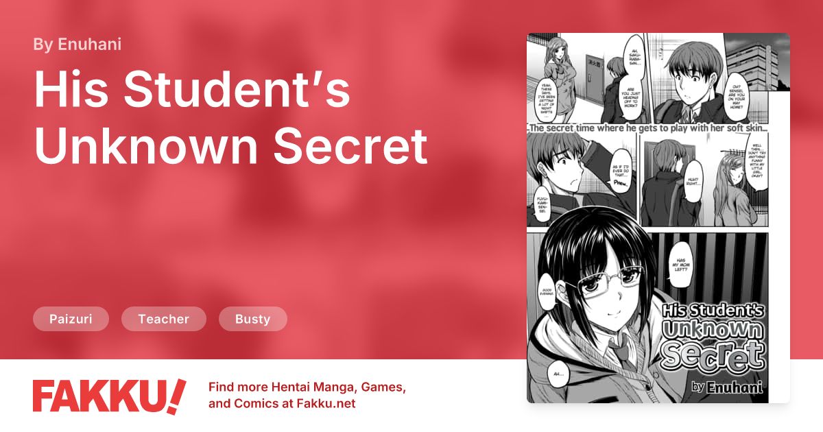 His Student’s Unknown Secret Hentai by Enuhani - FAKKU