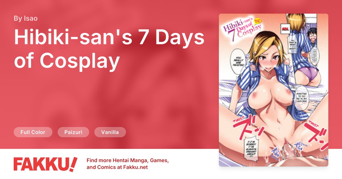 Hibiki-san's 7 Days of Cosplay Hentai by Isao - FAKKU