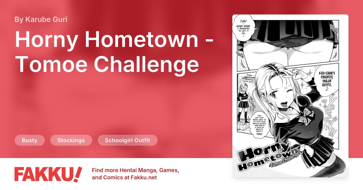 Horny Hometown - Tomoe Challenge Hentai by Karube Guri - FAKKU