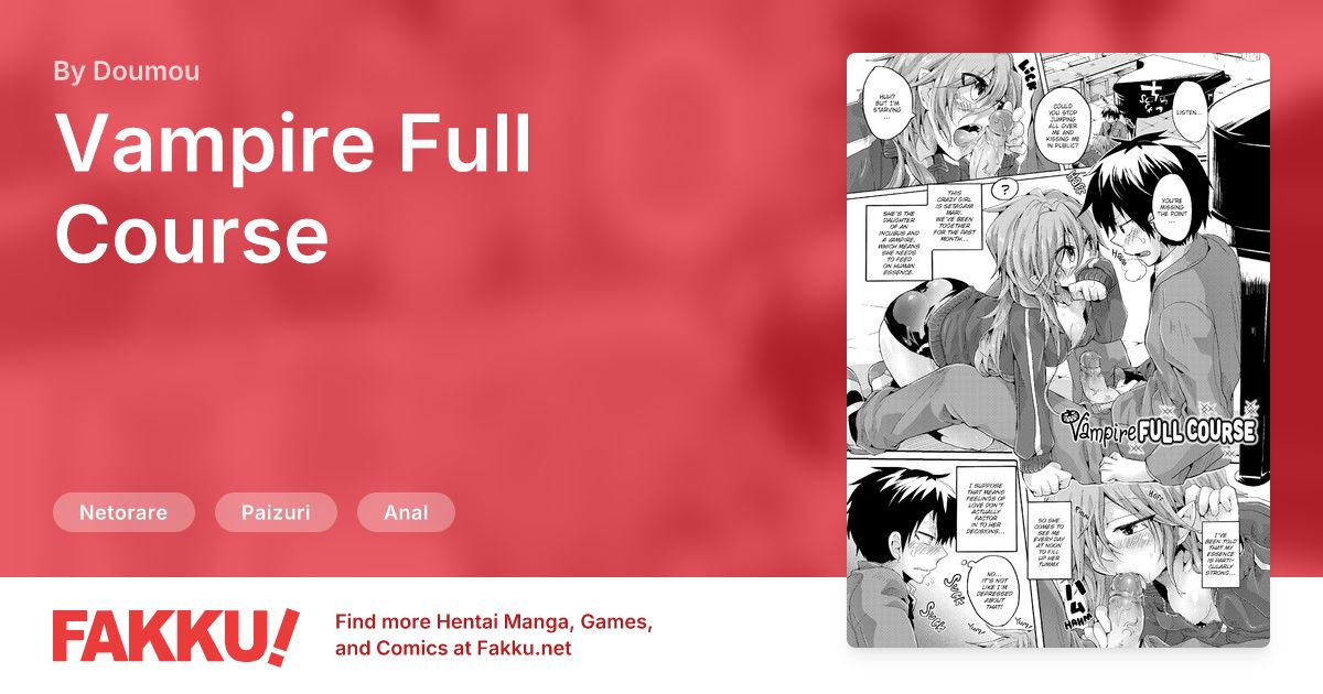  Vampire Full Course Hentai by Doumou - FAKKU