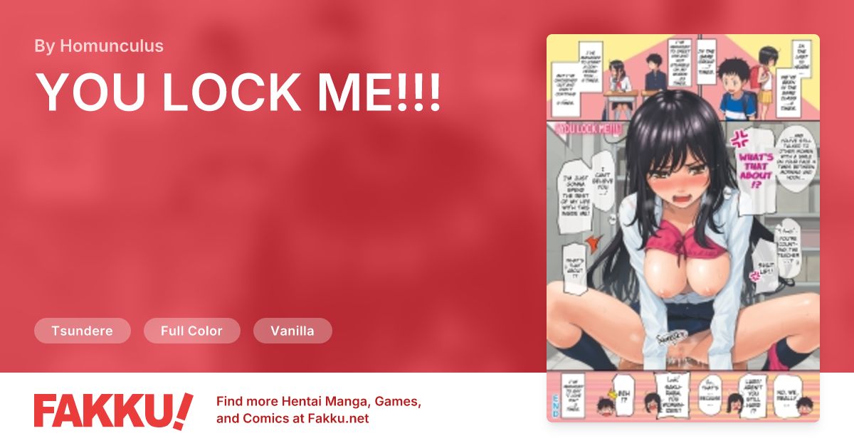 YOU LOCK ME!!! Hentai by Homunculus - FAKKU