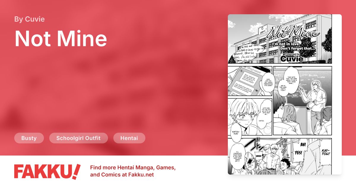 Not Mine Hentai by Cuvie - FAKKU