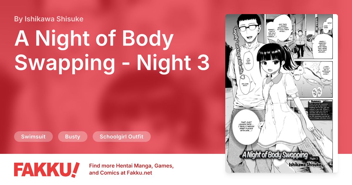 A Night of Body Swapping - Night 3 Hentai by Ishikawa Shisuke - FAKKU