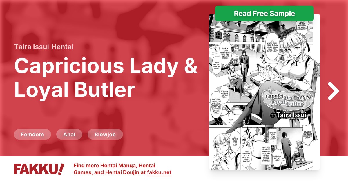  Capricious Lady & Loyal Butler Hentai by Taira Issui - FAKKU