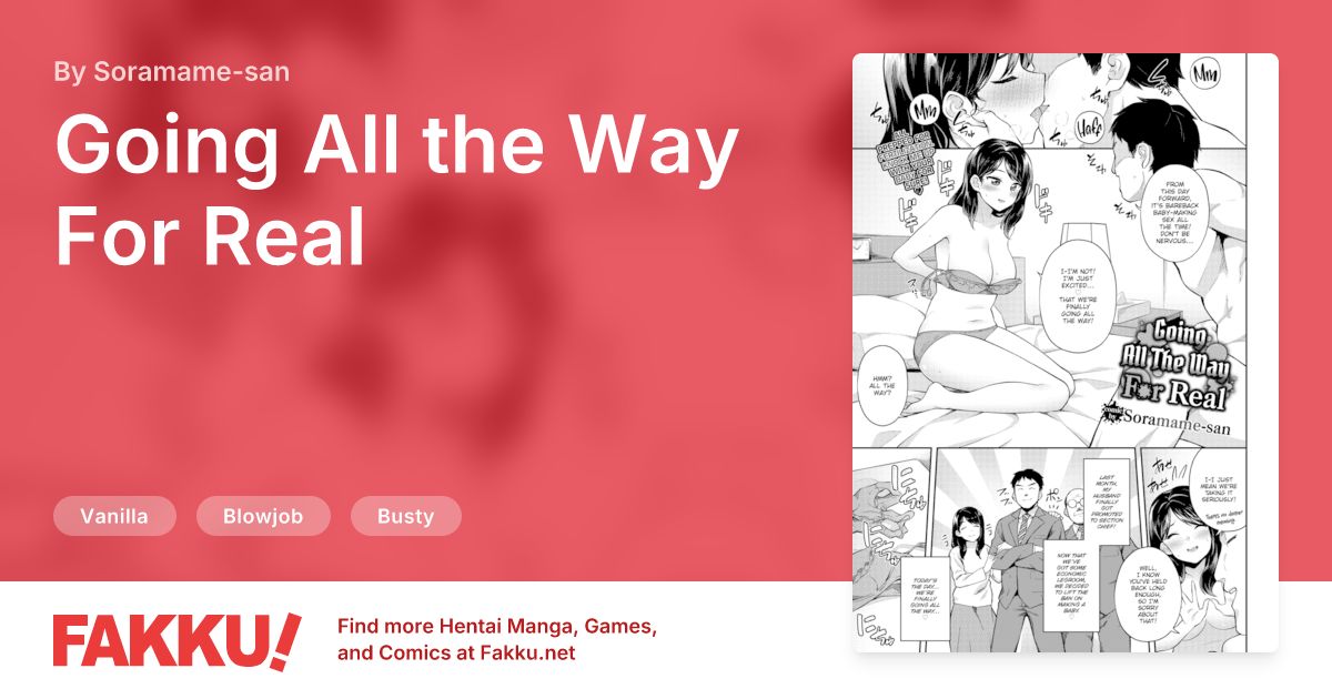 Going All the Way For Real Hentai by Soramame-san - FAKKU