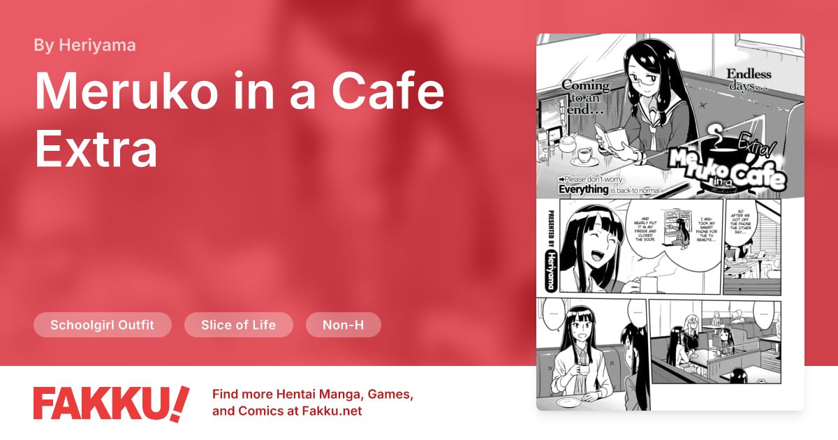 Meruko in a Cafe Extra Hentai by Heriyama - FAKKU