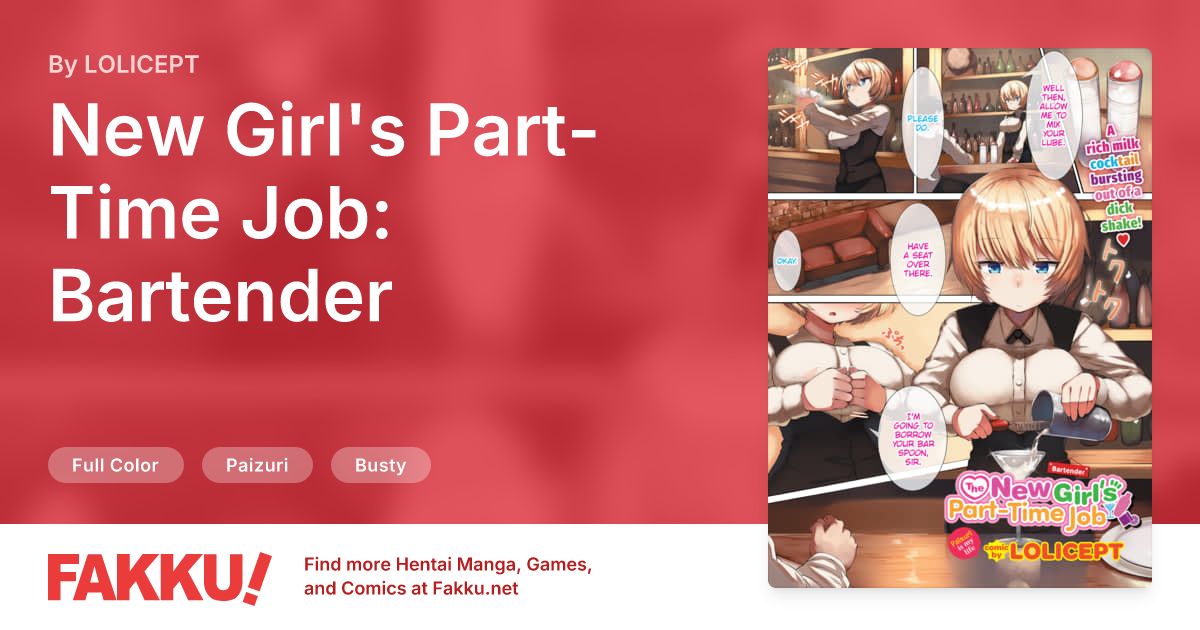 New Girl's Part-Time Job: Bartender Hentai by LOLICEPT - FAKKU