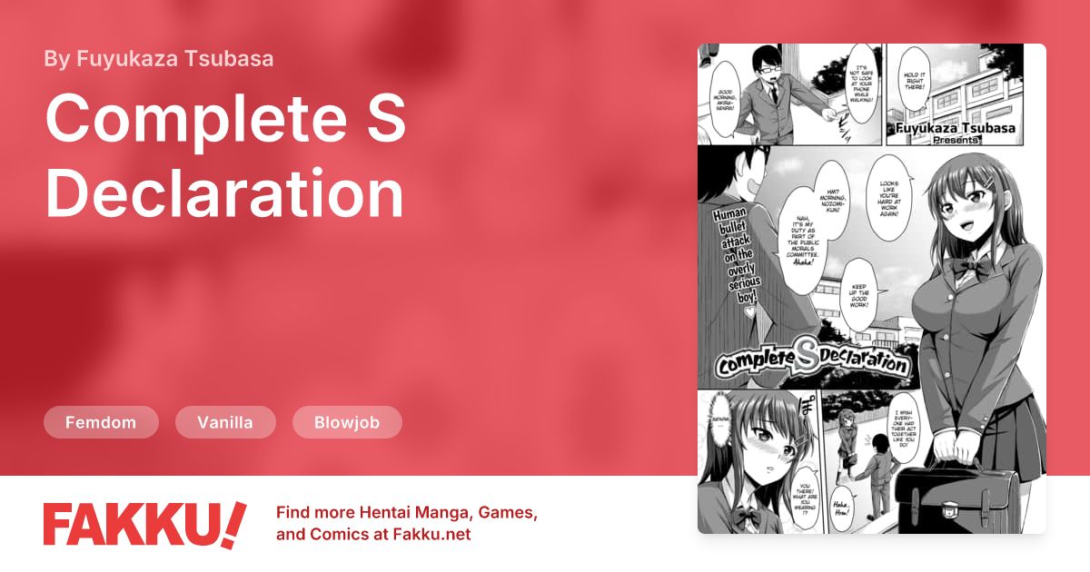 Complete S Declaration Hentai by Fuyukaza Tsubasa - FAKKU