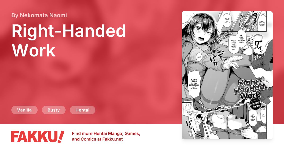 Right-Handed Work Hentai by Nekomata Naomi - FAKKU