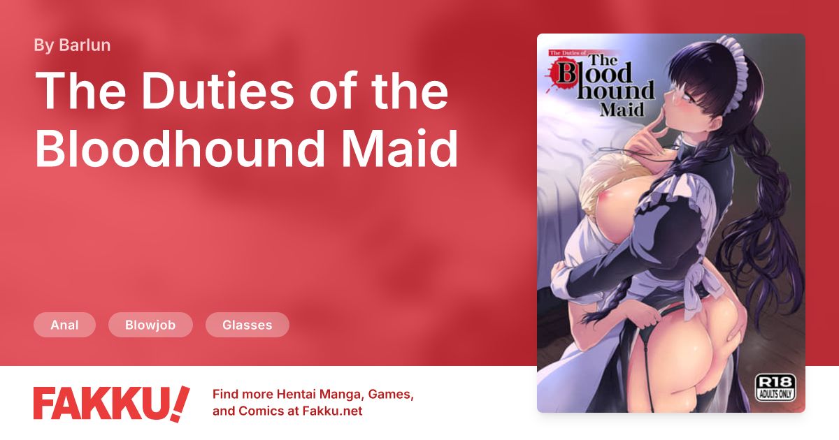 The Duties of the Bloodhound Maid Hentai by Barlun - FAKKU