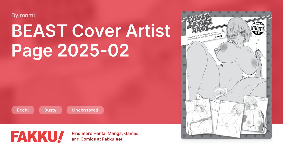 BEAST Cover Artist Page 2025-02 Hentai by momi - FAKKU